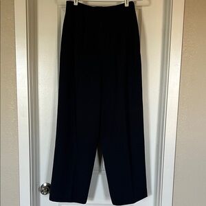 Tahari Navy blue Wide-Leg Trousers